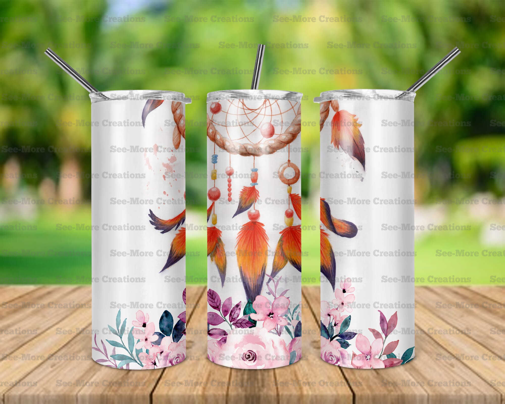 Dream Catcher #1 Skinny Tumblers