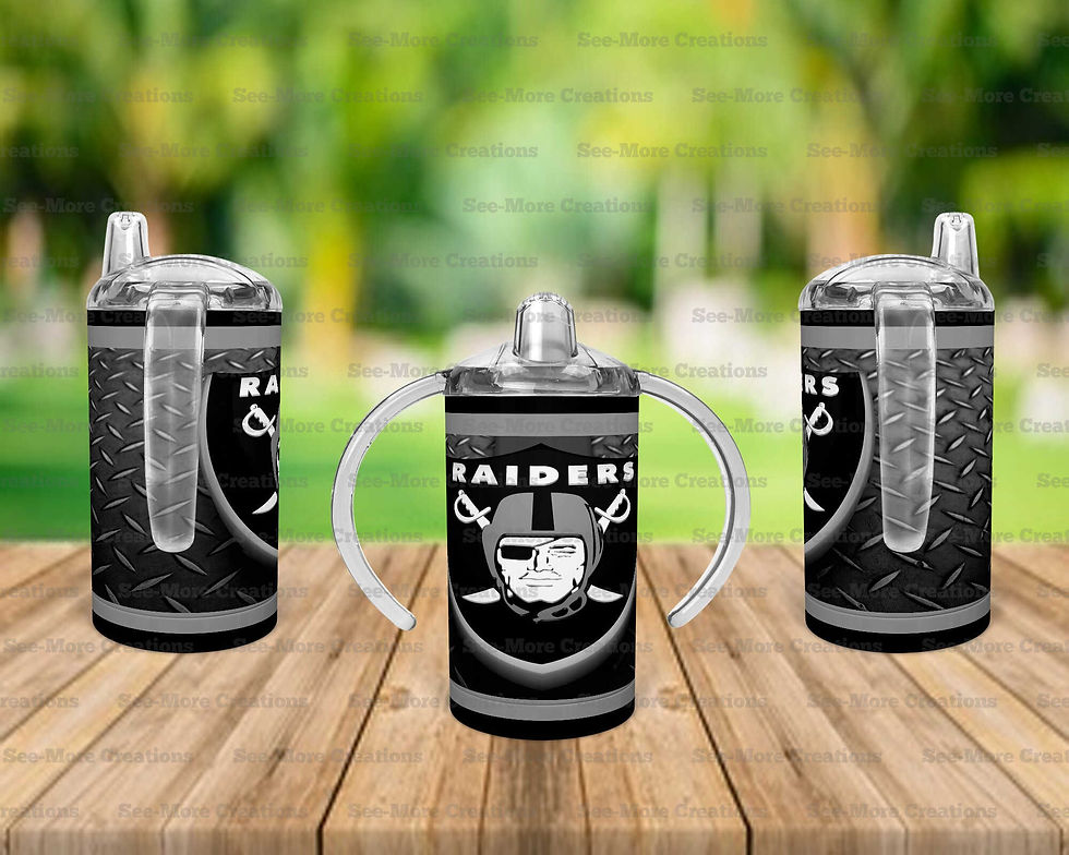 Thumbnail: Las Vegas Raiders #1 Skinny, Sippy & Kids Tumblers