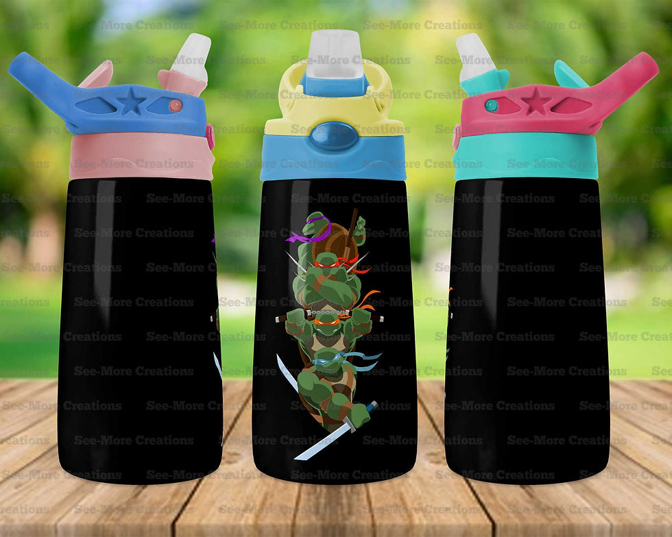 Thumbnail: TMNT #4 Skinny, Sippy & Kids Tumblers