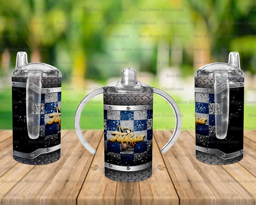 Thumbnail: Tulsa Golden Hurricanes #1 Skinny, Sippy & Kids Tumblers