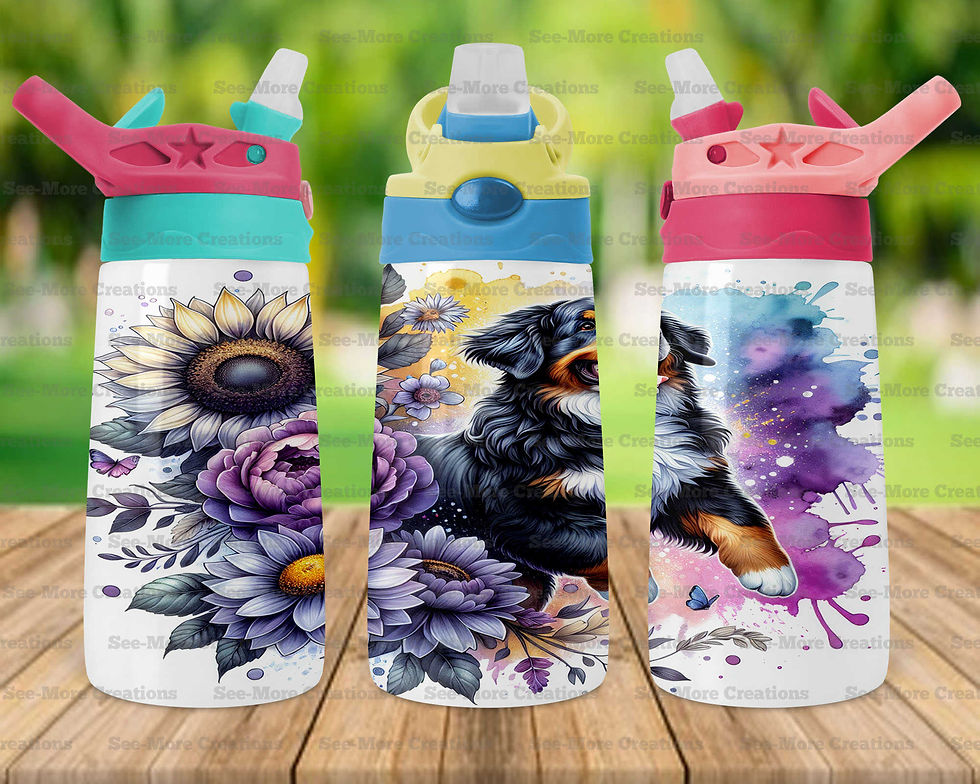 Thumbnail: Bernese Mountain Dog #2 Skinny & Kids Tumblers