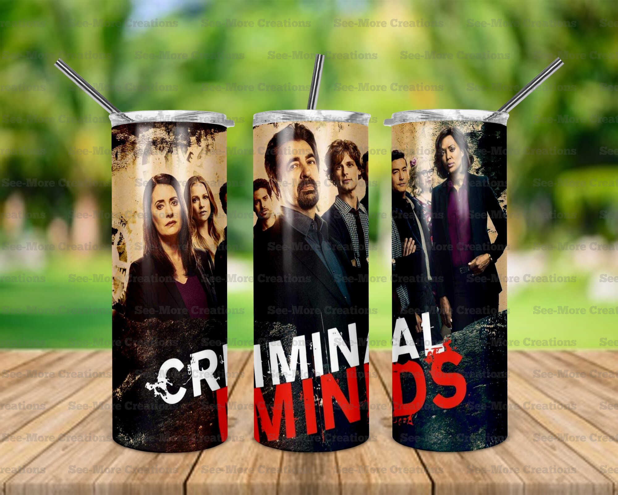 Criminal Minds #1 Skinny Tumbler