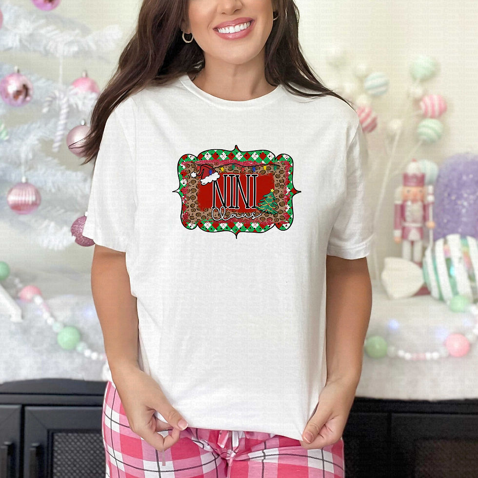 Thumbnail: Nini Claus #1 Women's Christmas Shirt