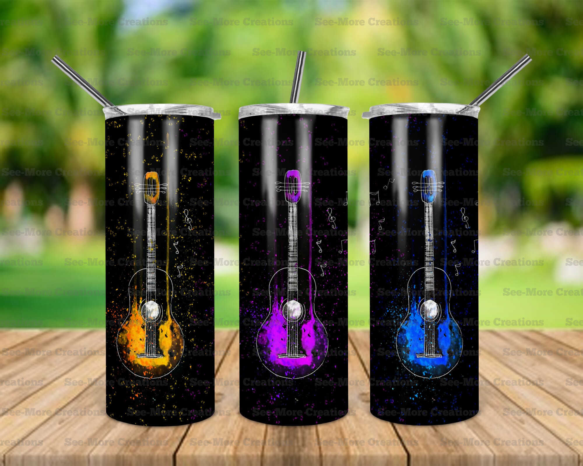 Acoustic Guitars #2 Skinny Tumbler
