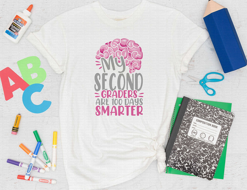 Thumbnail: My Second Graders Are 100 Days Smarter #1 School Teacher Shirt