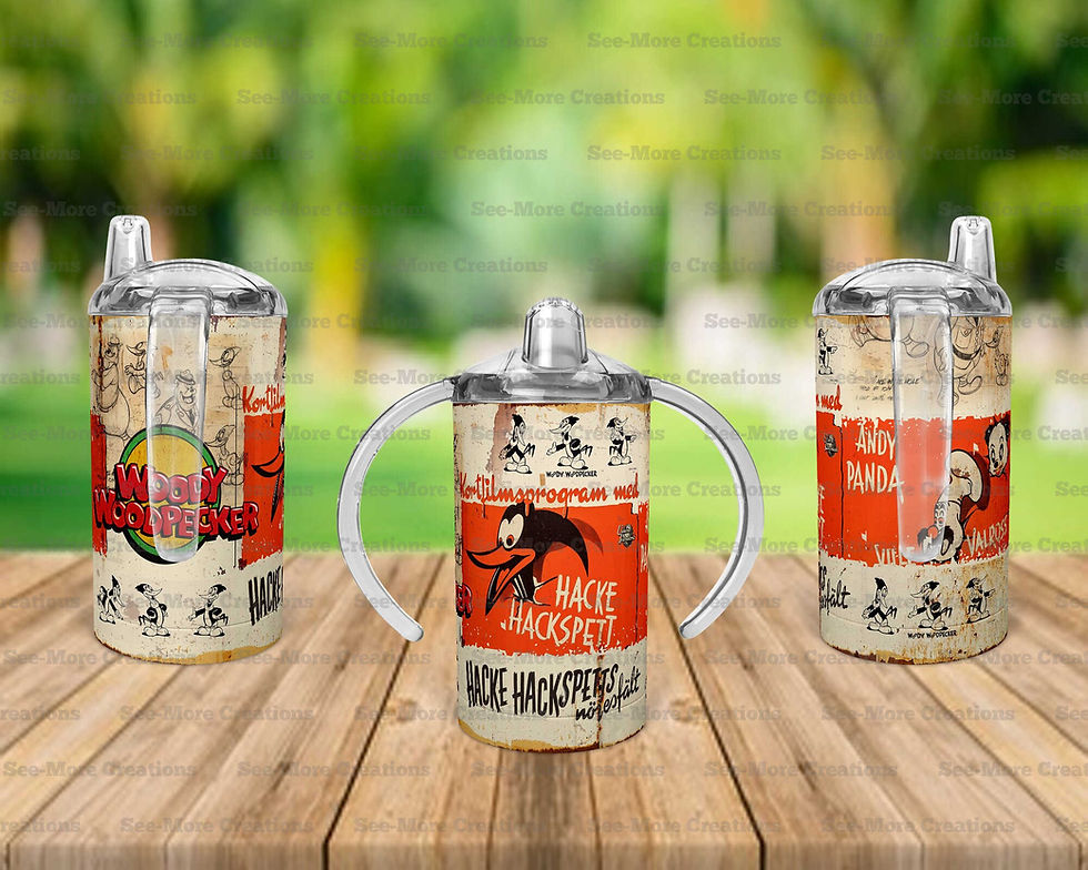Thumbnail: Woody Woodpecker #1 Skinny, Sippy & Kids Tumblers