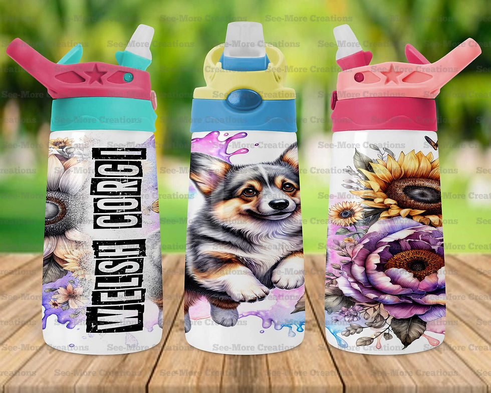Thumbnail: Welsh Corgi #1 Skinny & Kids Tumblers