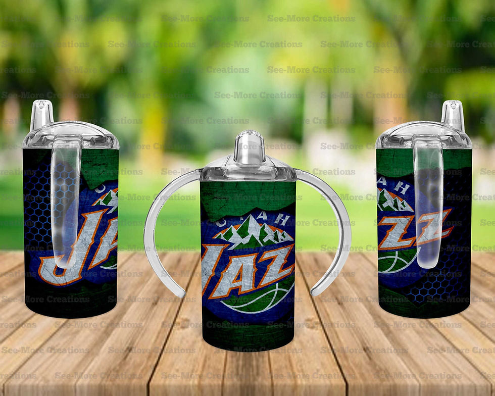 Thumbnail: Utah Jazz #3 Skinny, Sippy & Kids Tumblers