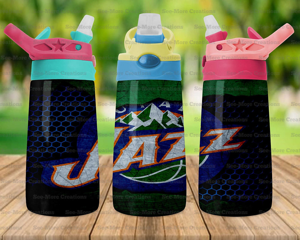 Thumbnail: Utah Jazz #3 Skinny, Sippy & Kids Tumblers