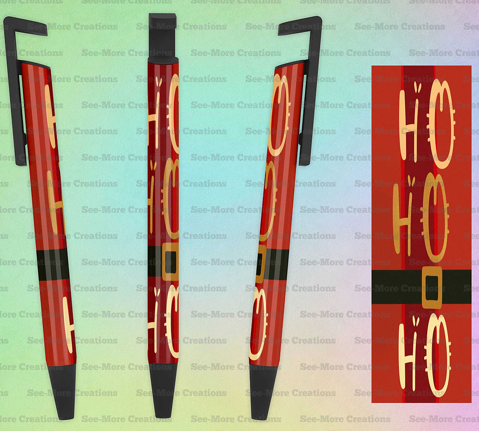 Ho Ho Ho #22 Santa Christmas Pen
