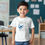 Thumbnail: Ready To Attack Second Grade #6 Boys Shark School Shirt