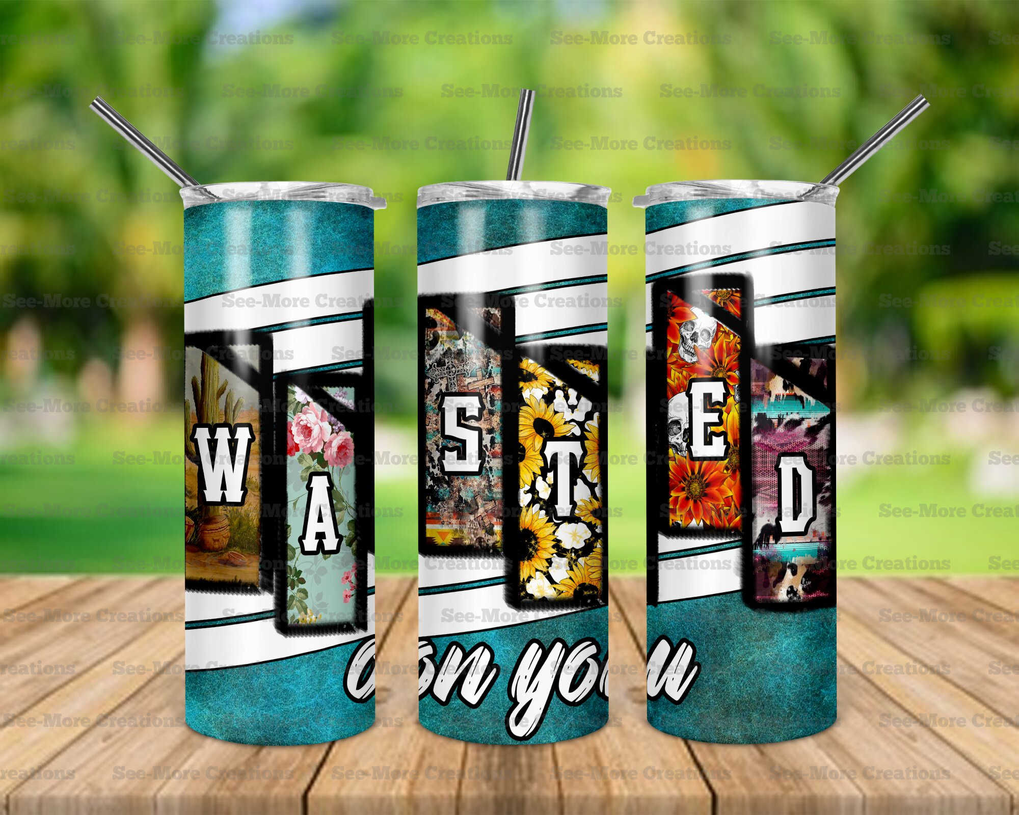 Wasted On You #2 Skinny Tumbler