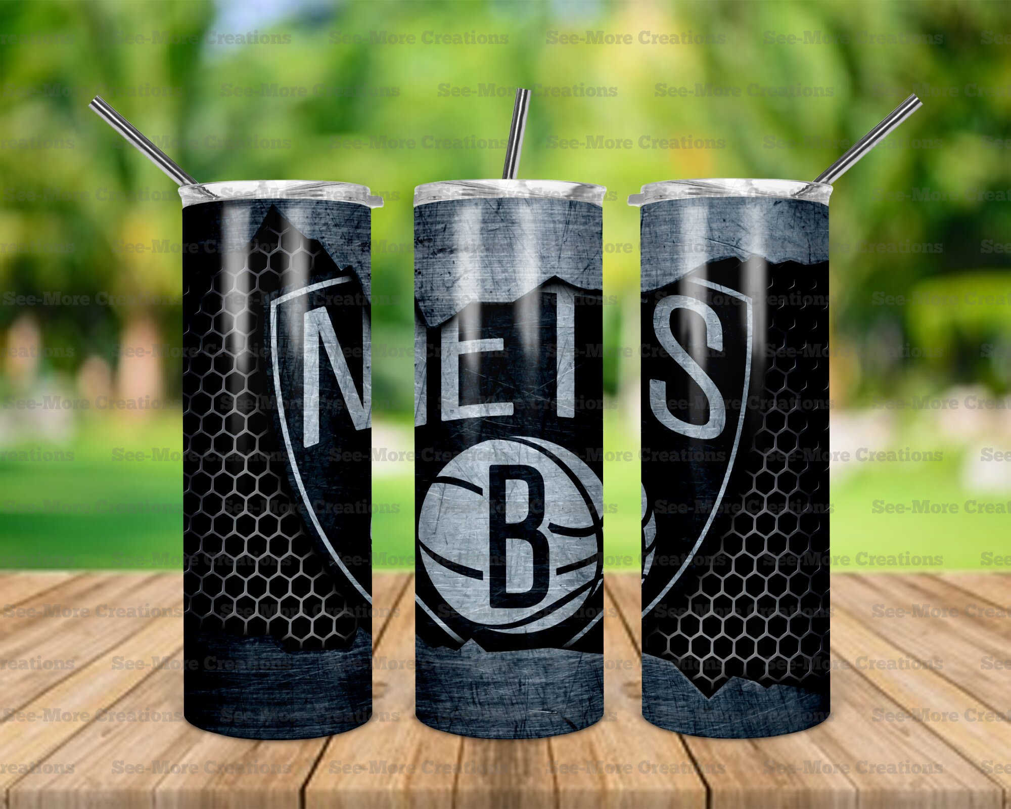 Brooklyn Nets #1 Skinny, Sippy & Kids Tumblers