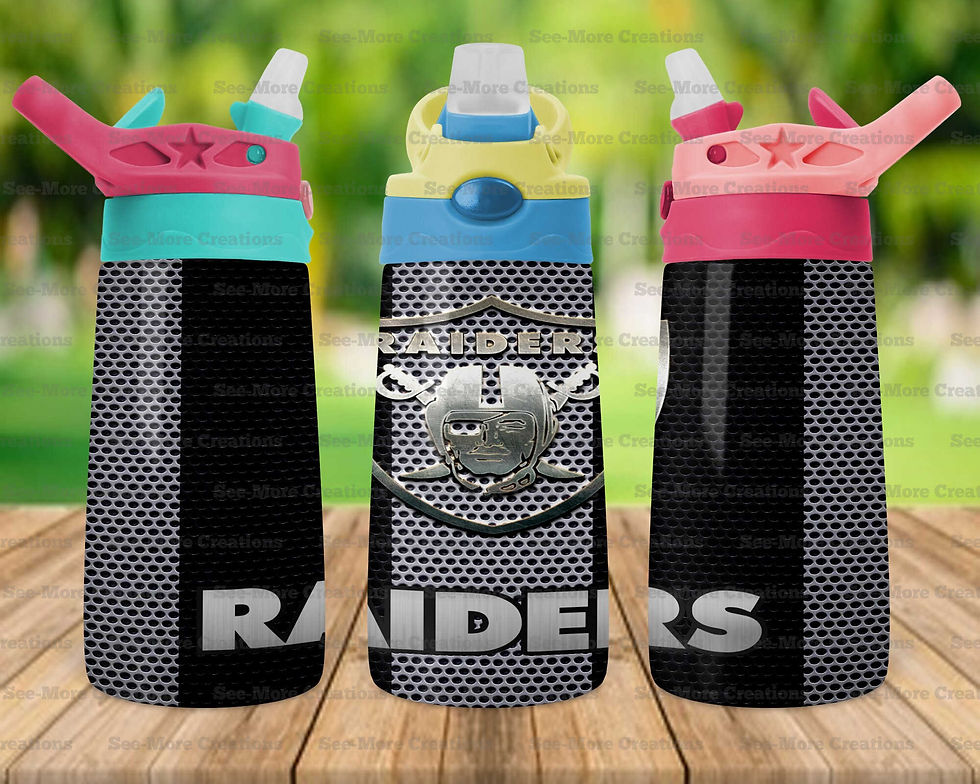 Thumbnail: Oakland Raiders #7 Skinny, Sippy & Kids Tumblers
