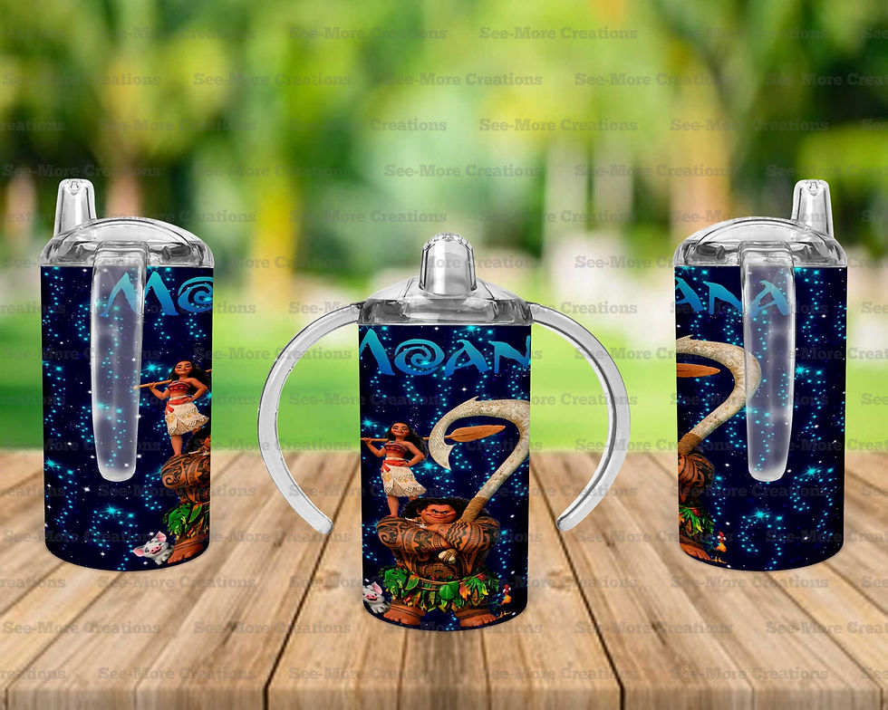 Miniatura: Moana, Maui & Pua #13 Skinny, Sippy & Kids Tumblers