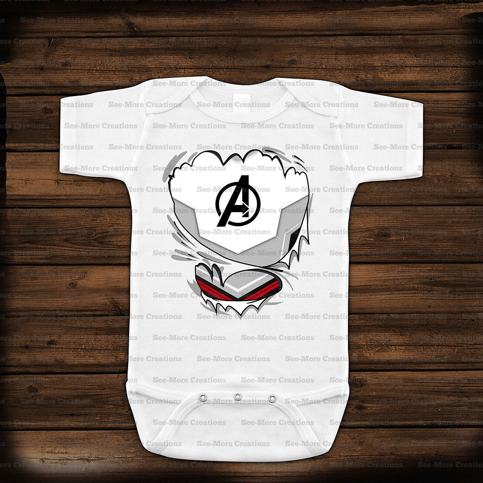 Μικρογραφία: Avengers #40 Ripped Bib, Jumper & Shirt