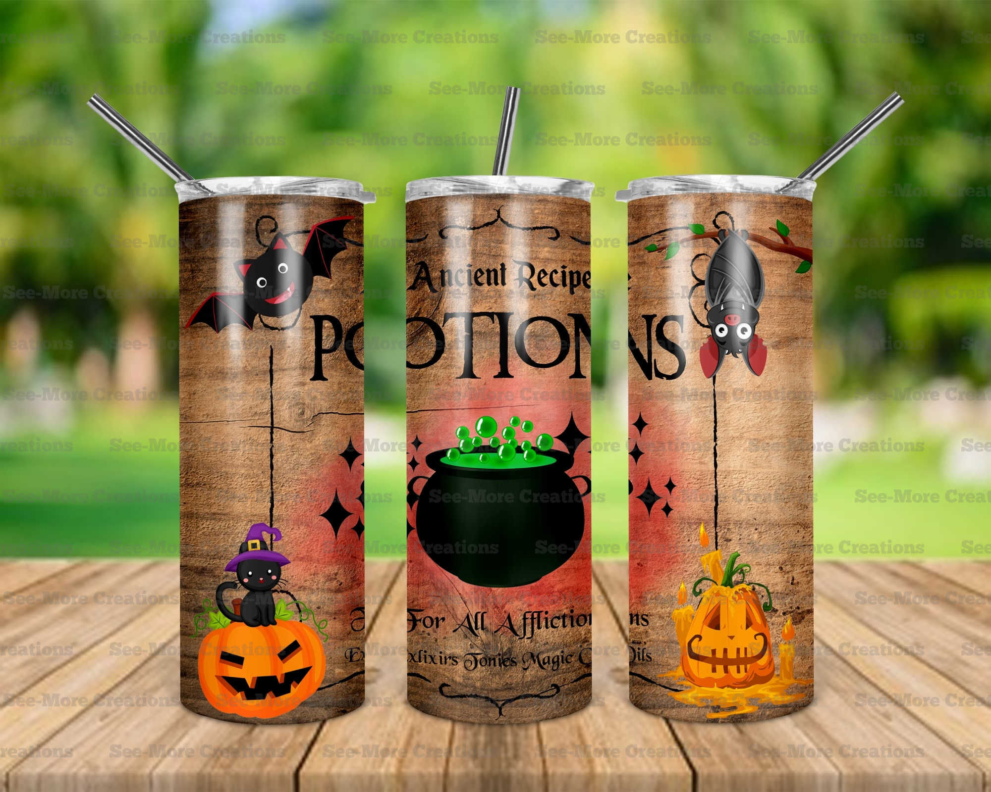 Ancient Recipe Potions #3 Skinny & Kids Tumblers
