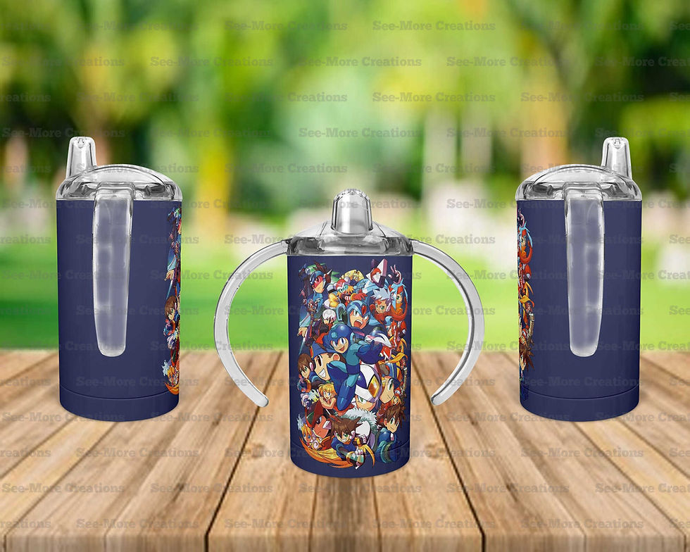 Miniature : Megaman #1 Skinny, Sippy & Kids Tumblers