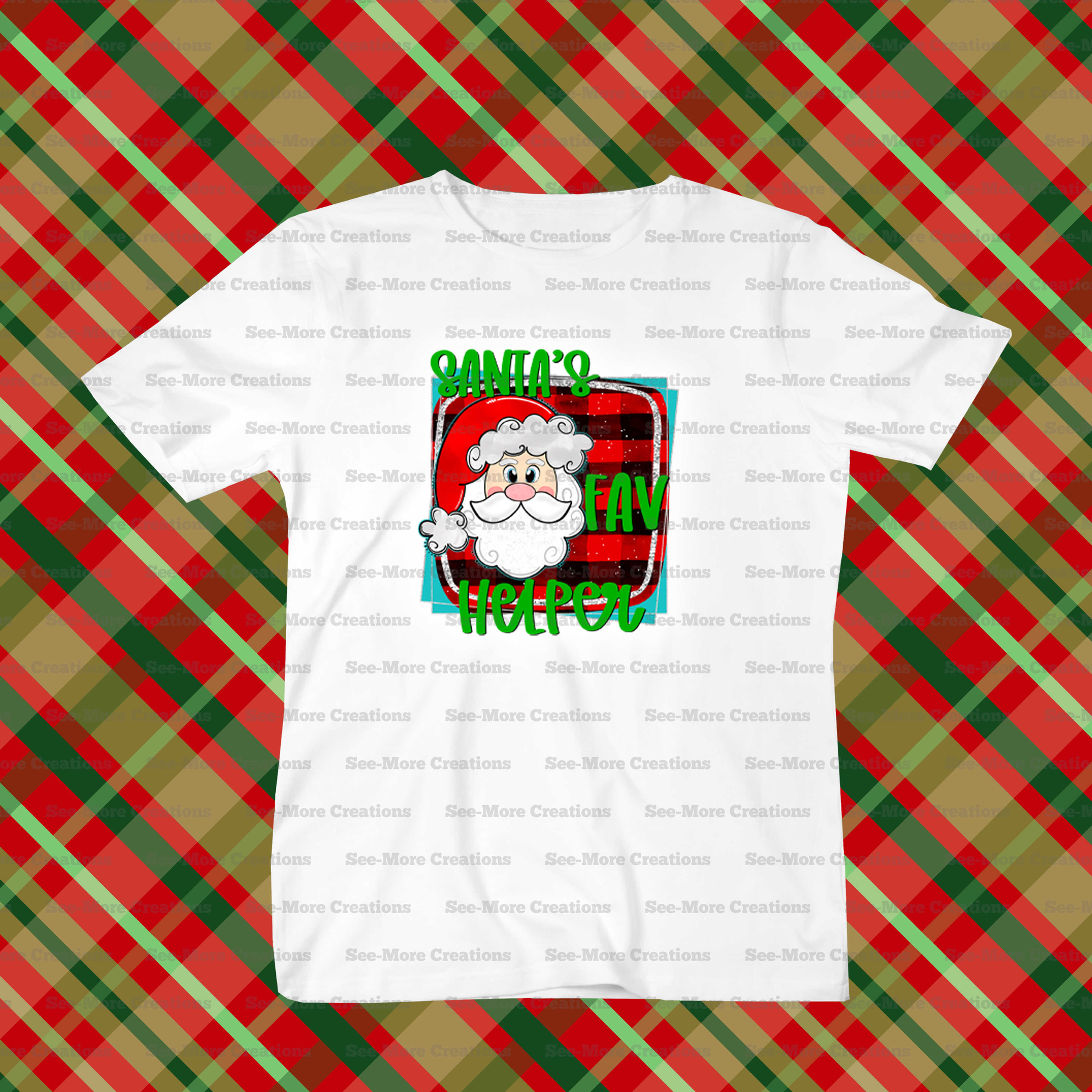 Santa's Fav Helper Christmas Shirt