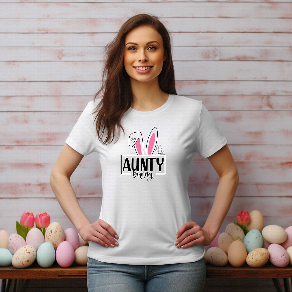 Thumbnail: Aunty Bunny #4 Women's Easter Shirt