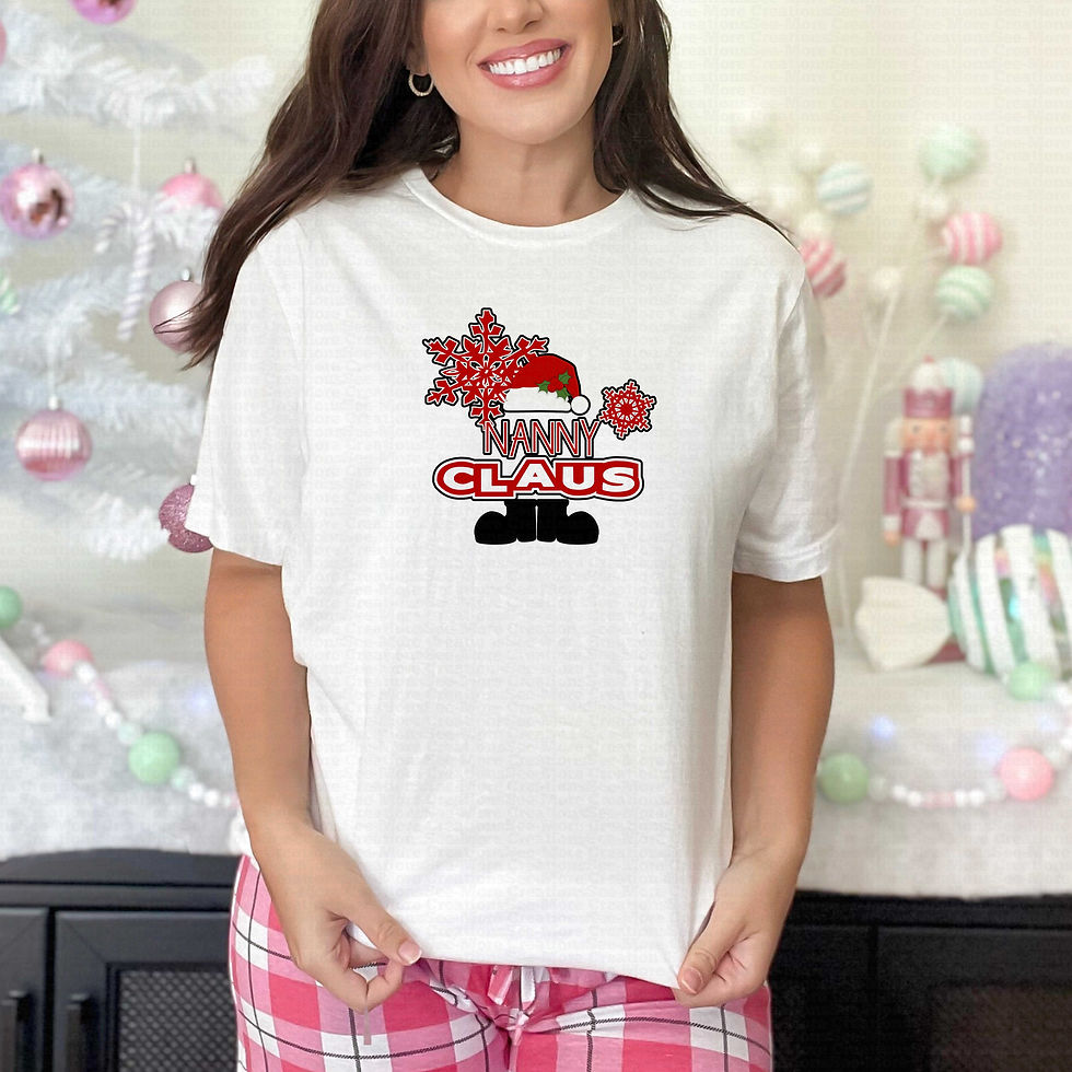 Thumbnail: Nanny Claus #2 Women's Christmas Shirt