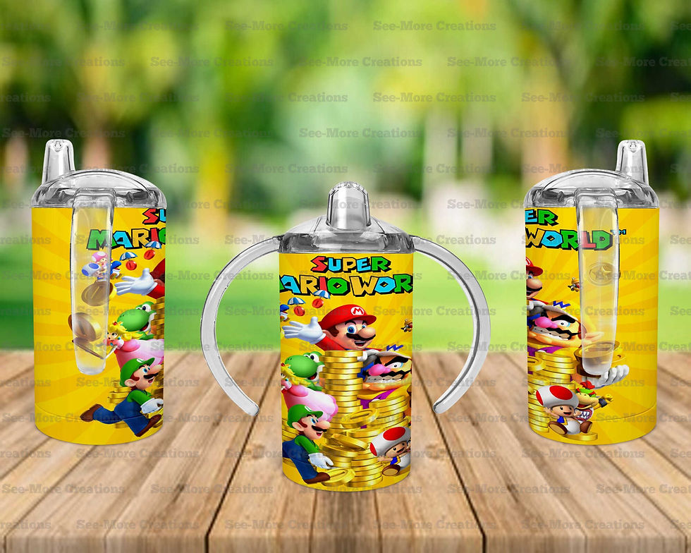 Thumbnail: Mario Brothers #18 Gang Skinny, Sippy & Kids Tumblers