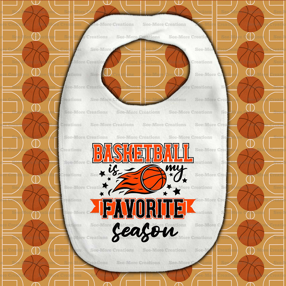 Thumbnail: Basketball Is My Favorite Season #1 Bib, Jumper & Shirt