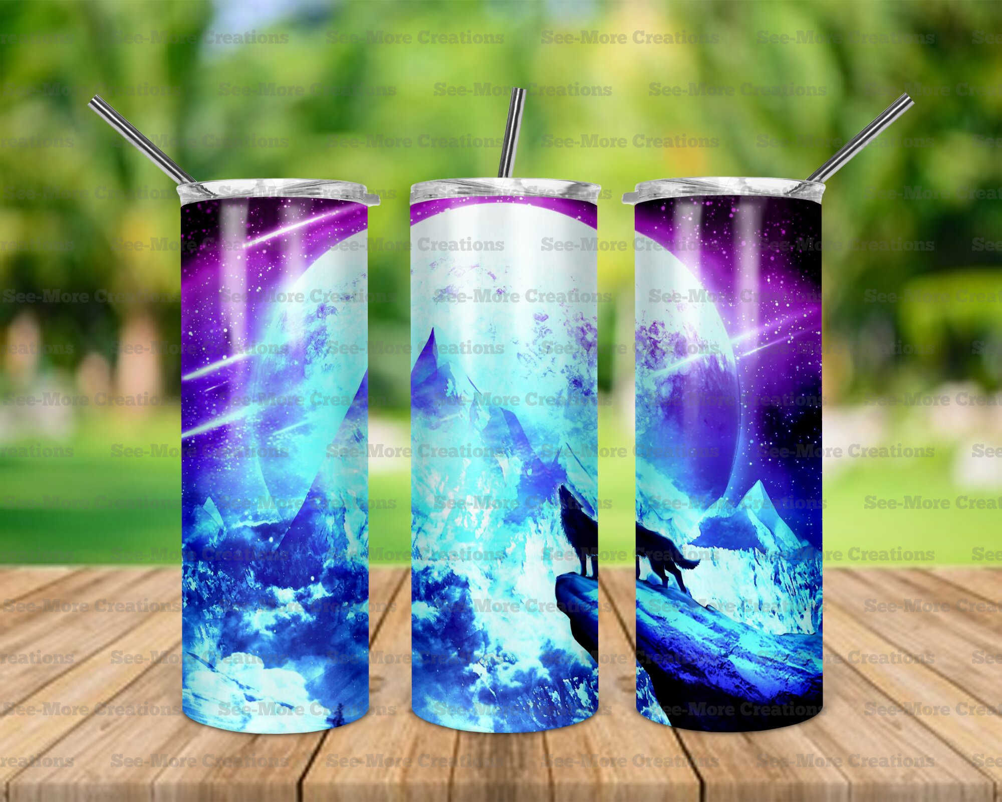 Wolves #19 Skinny Tumbler