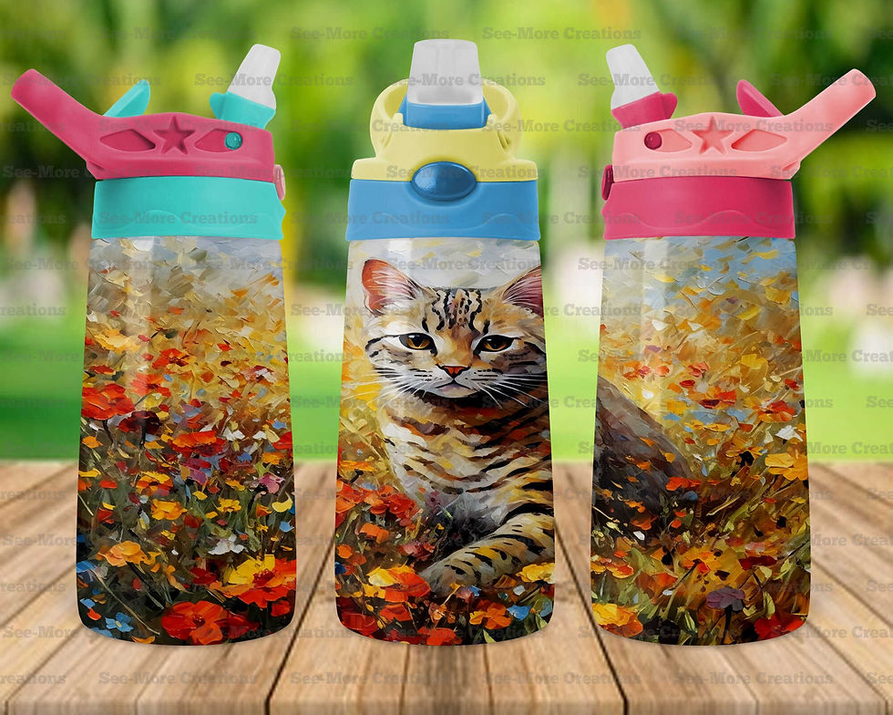 Thumbnail: Bengal Cat #1 Skinny & Kids Tumblers