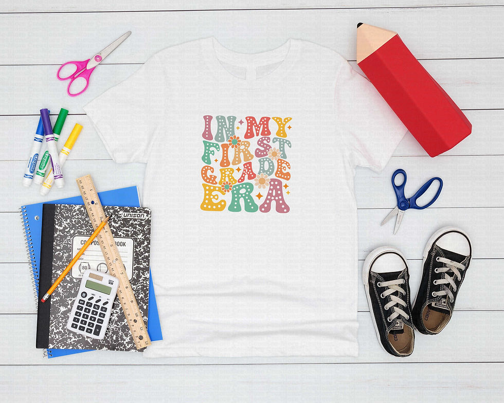 Thumbnail: In My First Grade Era #2 Girls School Shirt
