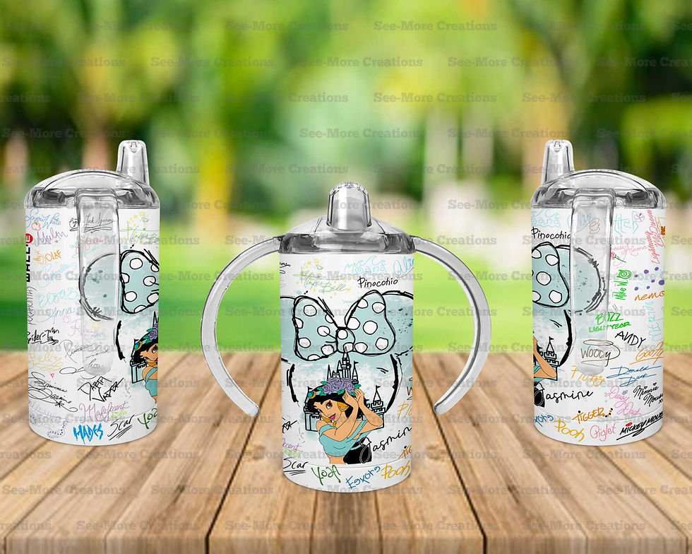 Thumbnail: Jasmine Autographs #1 Skinny, Sippy & Kids Tumblers