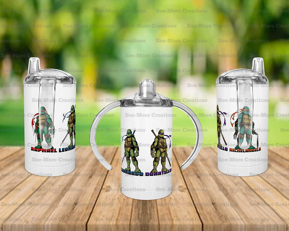 Thumbnail: TMNT #2 Skinny, Sippy & Kids Tumblers
