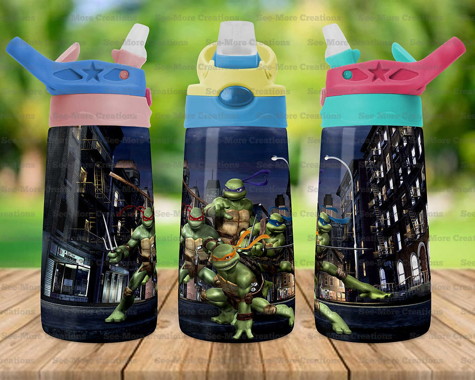 Thumbnail: TMNT #1 Skinny, Sippy & Kids Tumblers
