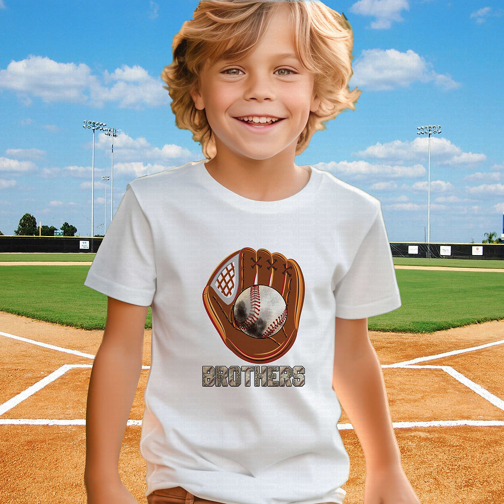 Thumbnail: Baseball Brothers #1 Boys Baseball Shirt