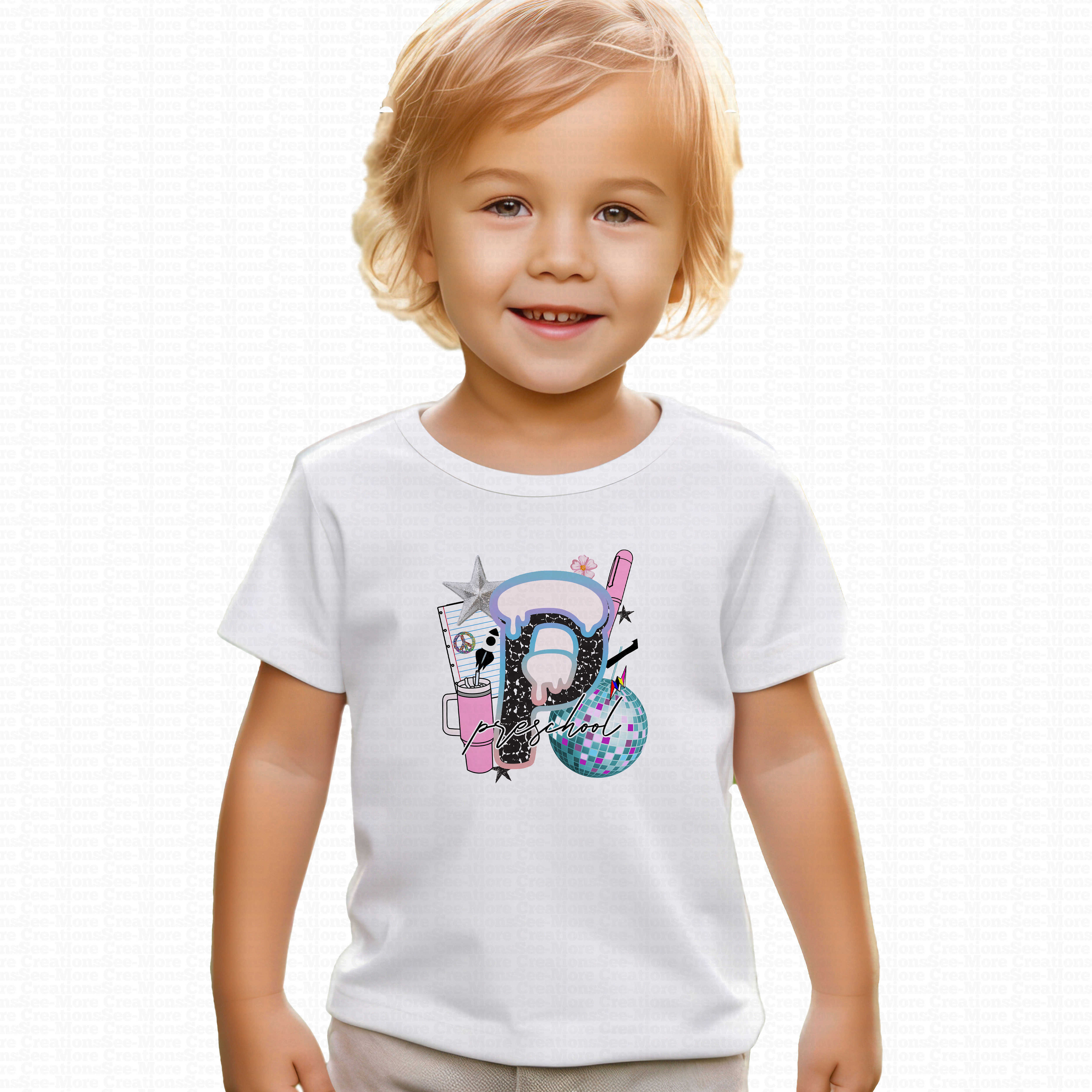 Pre-School #11 Girls School Shirt