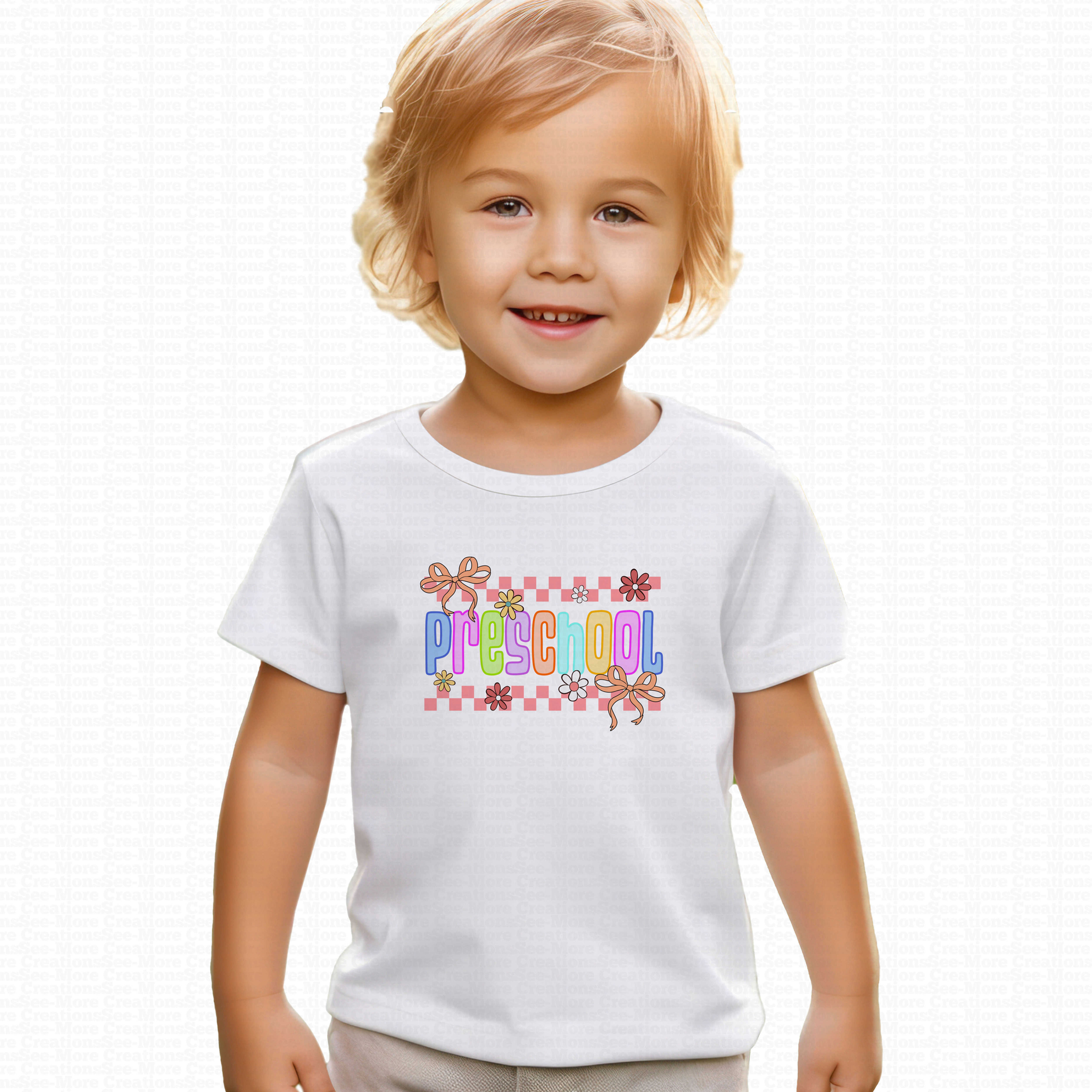 Pre-School #1 Girls School Shirt