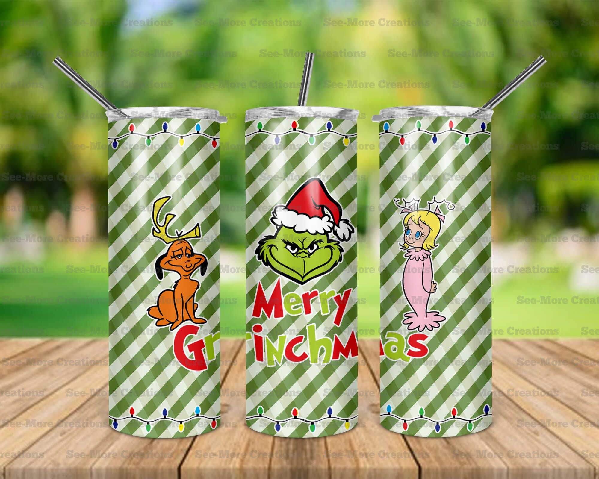 Merry Grinchmas #1 Skinny, Sippy &Kids Tumbler