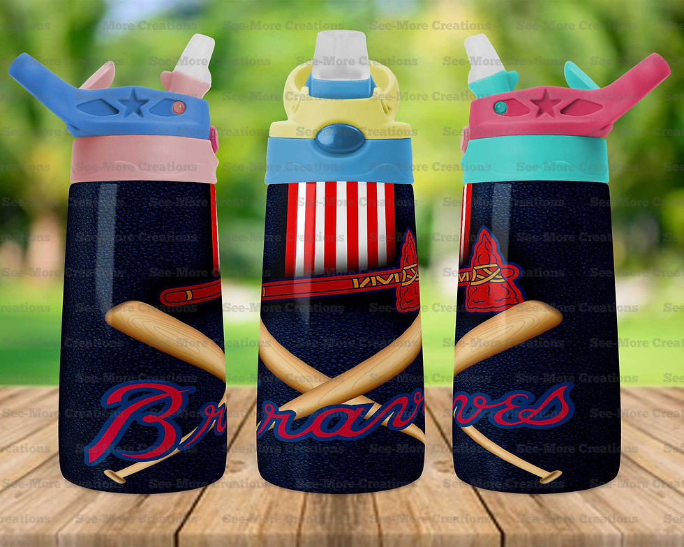 Thumbnail: Atlanta Braves #4 Skinny, Sippy & Kids Tumblers