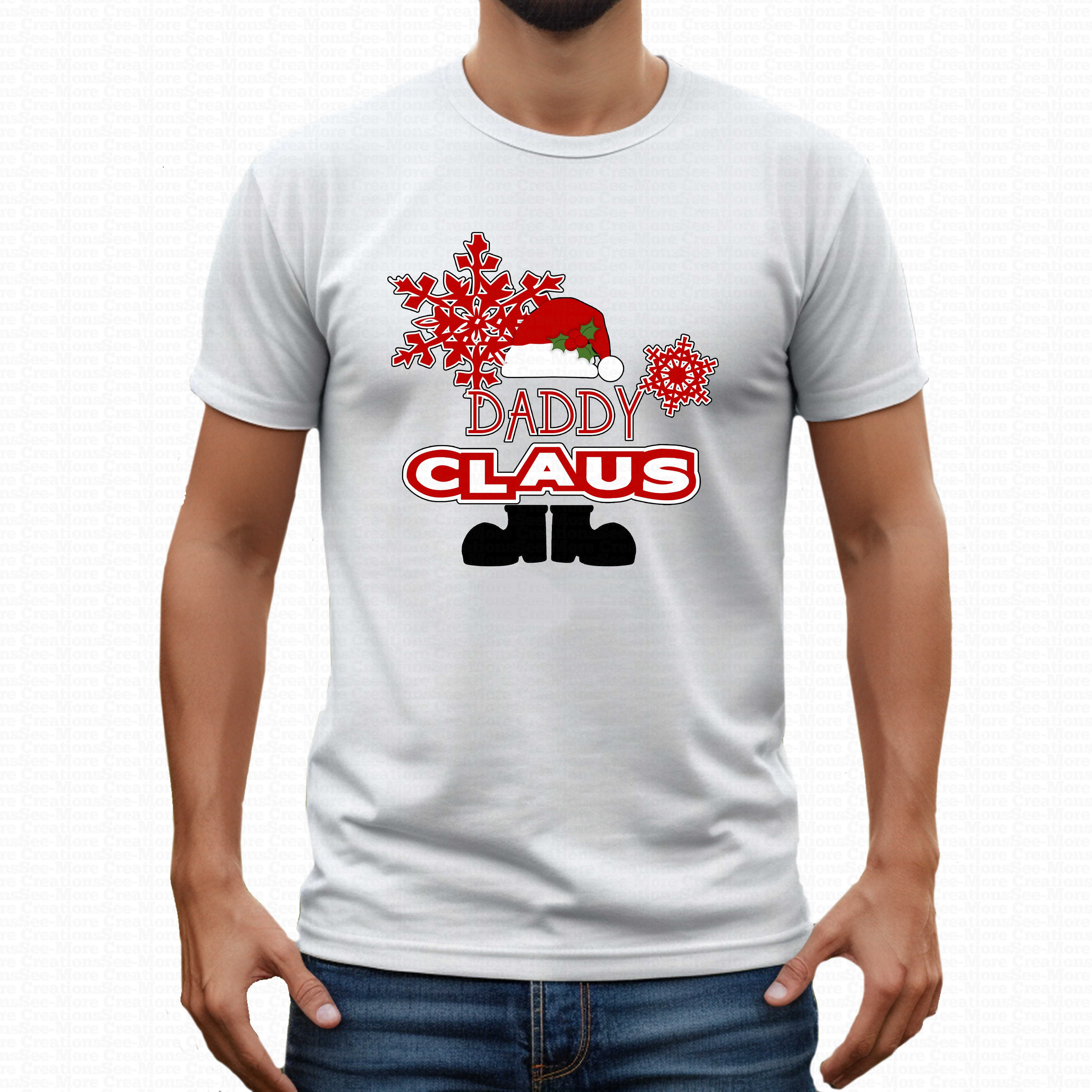 Daddy Claus #7 Men's Christmas Shirt