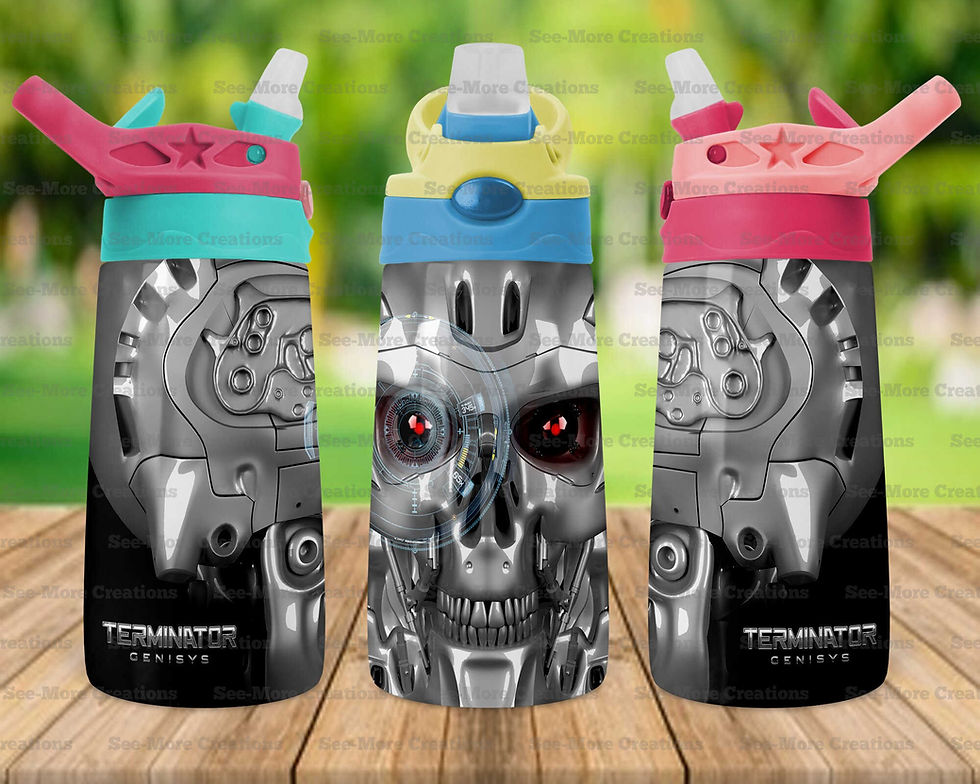 Thumbnail: Terminator #8 Skinny, Sippy & Kids Tumblers
