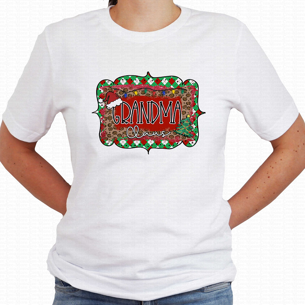 Grandma Claus #12 Women's Christmas Shirt