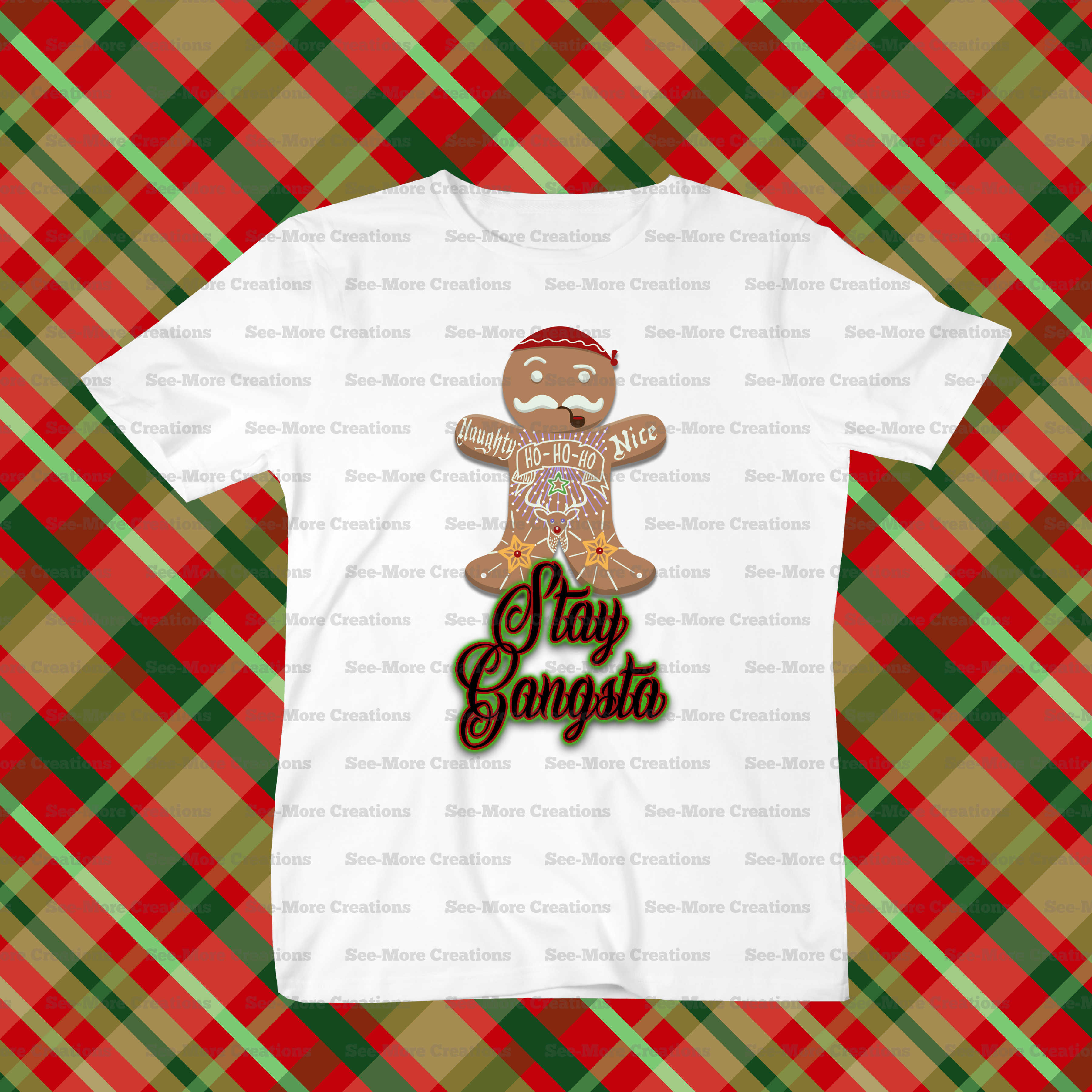 Stay Gangsta Christmas Shirt
