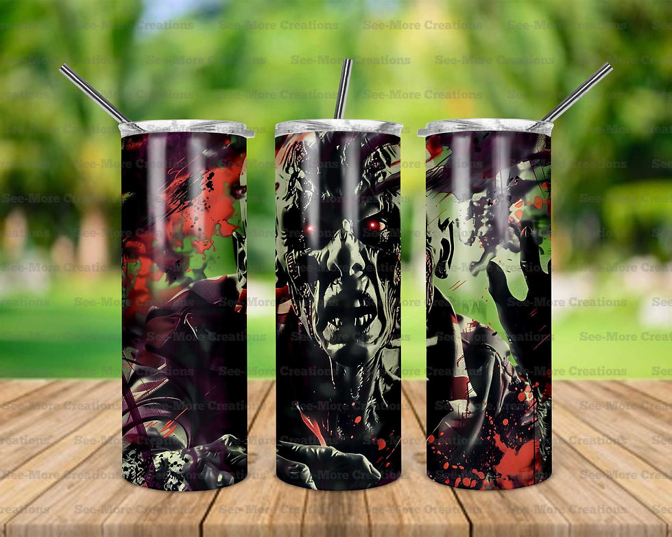 Zombie #3 Skinny Tumbler