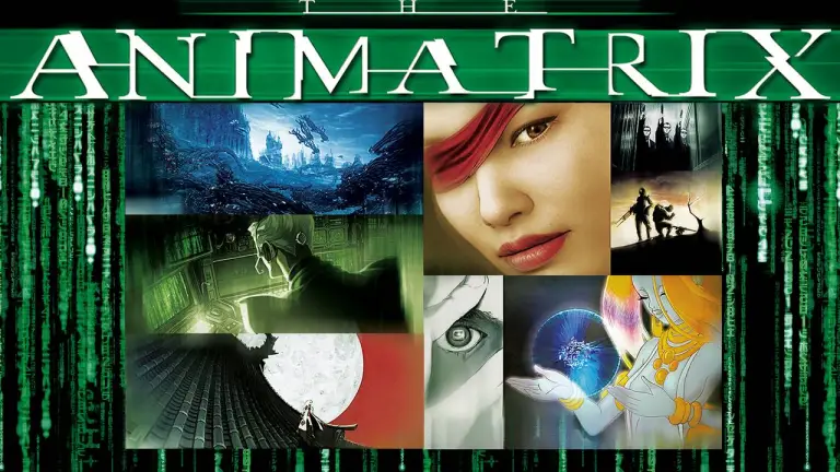 The Animatrix movie cover, anime short film.