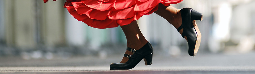 Vestido Vermelho Flamenco