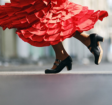 Red Flamenco Dress