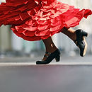 Red Flamenco Dress