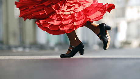 Red Flamenco Dress