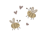 Bees & Hearts