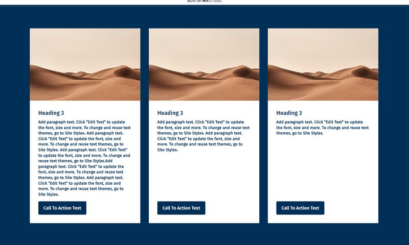 3ColOptImgWhiteBoxDarkBg preview